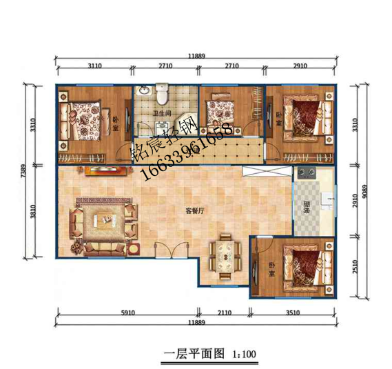 一層110平米輕鋼別墅造價(jià) 一層110平米輕鋼別墅造價(jià)