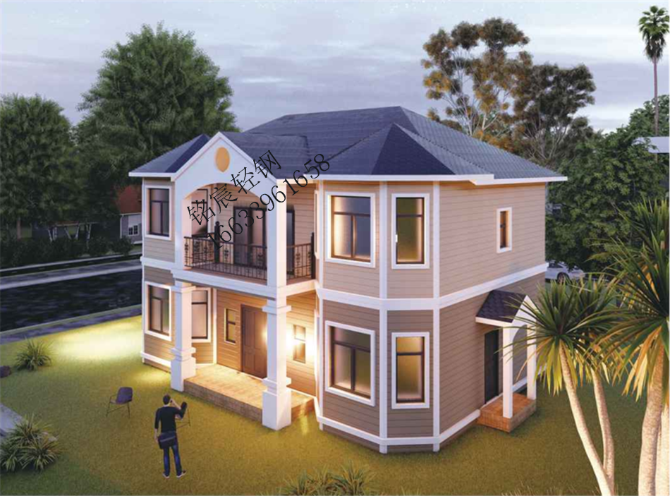 230平米歐式二層輕鋼別墅 230平米歐式二層輕鋼別墅