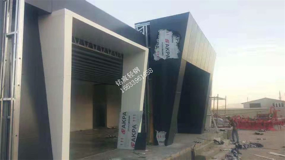 一層190平米輕鋼4S店 一層190平米輕鋼4S店