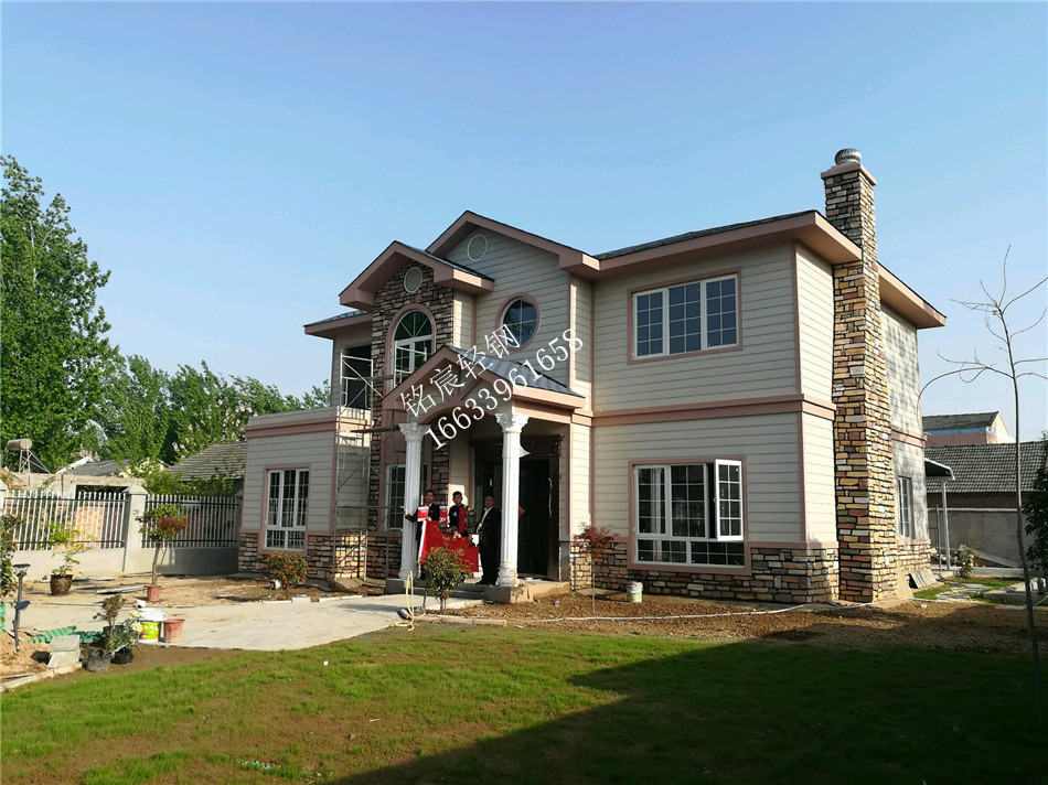 250平米二層歐式輕鋼別墅 250平米二層歐式輕鋼別墅