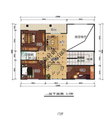 三層250平米歐式輕鋼別墅 三層250平米歐式輕鋼別墅