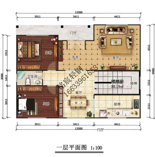 三層250平米歐式輕鋼別墅 三層250平米歐式輕鋼別墅