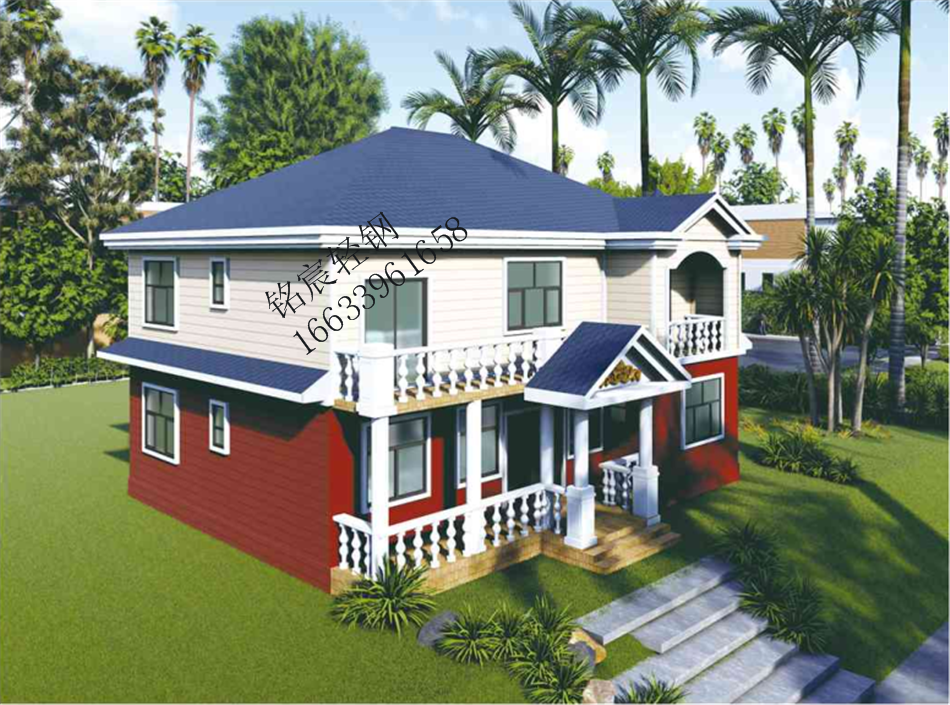 歐式270平米鋼結(jié)構(gòu)別墅住宅 歐式270平米鋼結(jié)構(gòu)別墅住宅