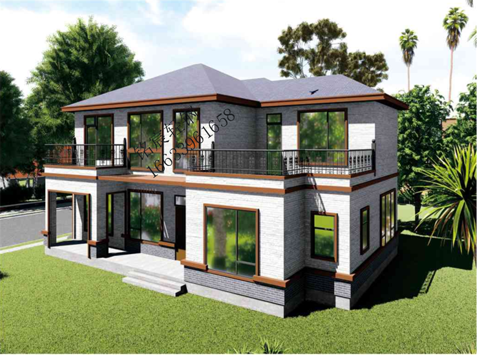 360平米新中式輕鋼別墅 360平米新中式輕鋼別墅