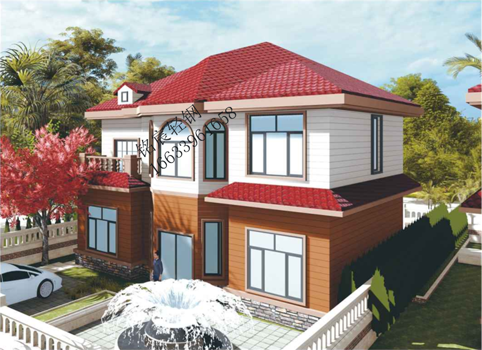 210平米裝配式鋼結(jié)構(gòu)農(nóng)房 210平米裝配式鋼結(jié)構(gòu)農(nóng)房