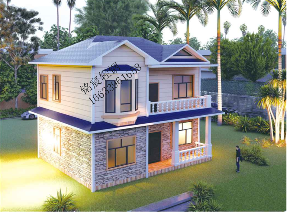 二層190平米冷彎薄壁輕鋼房屋 二層190平米冷彎薄壁輕鋼房屋