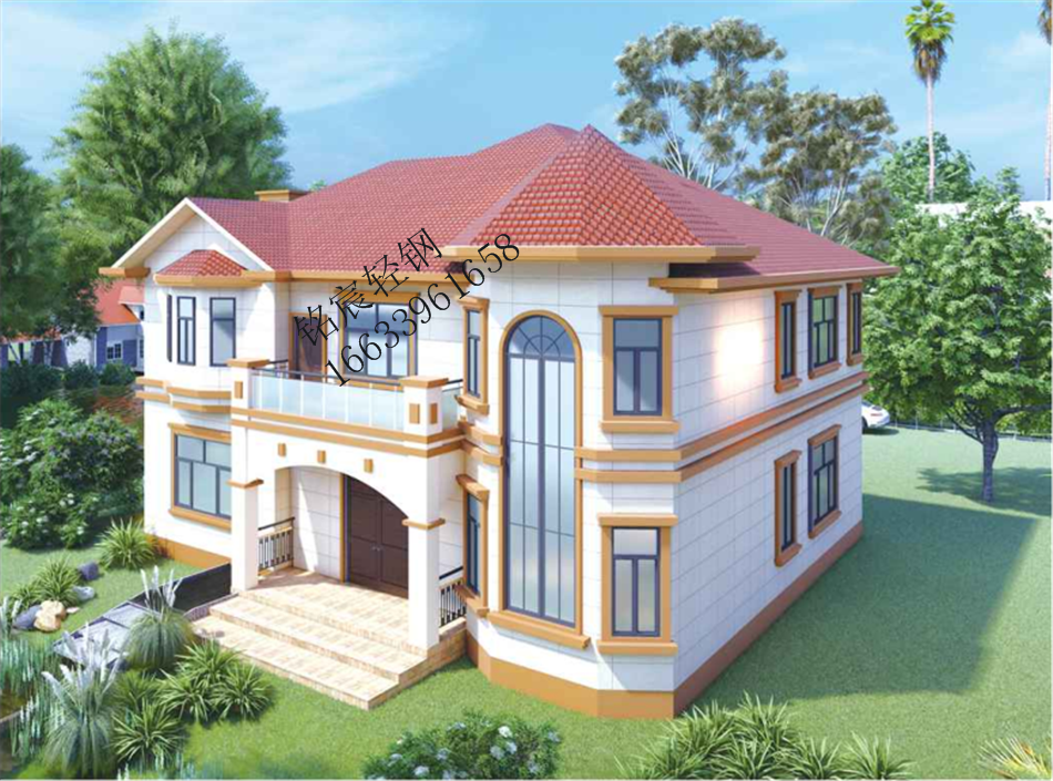 370平米輕鋼結(jié)構(gòu)別墅 370平米輕鋼結(jié)構(gòu)別墅