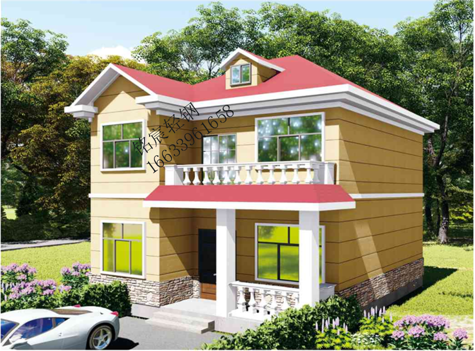 180平米歐式輕鋼別墅 180平米歐式輕鋼別墅