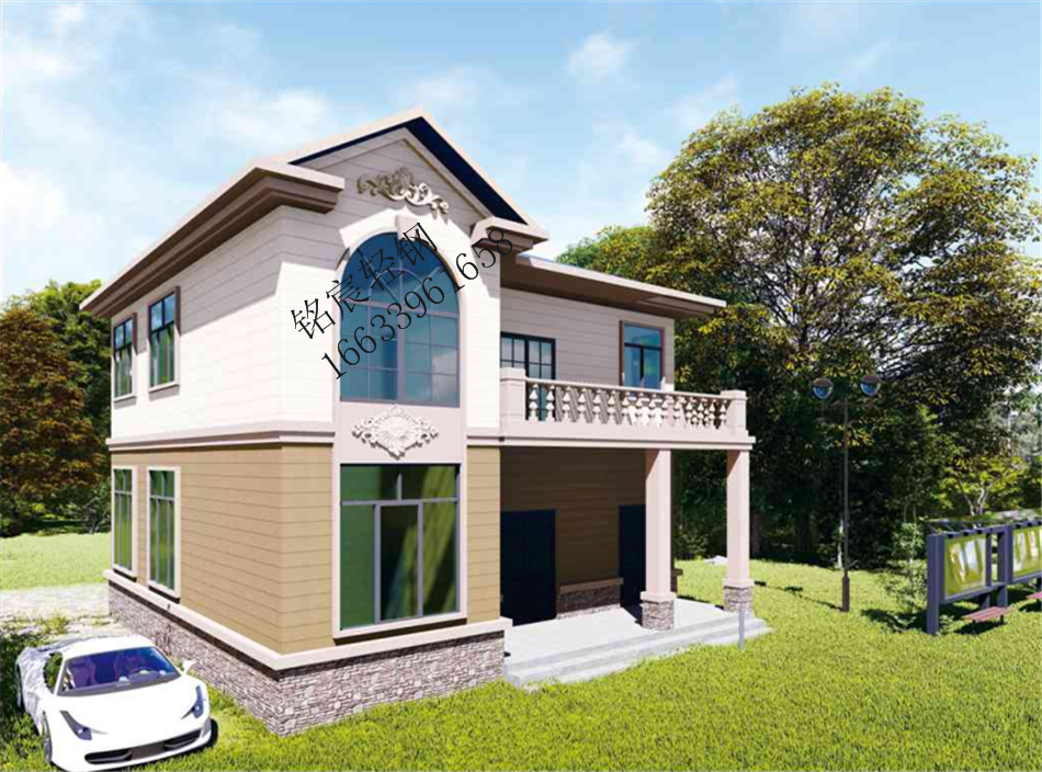 二層230平米歐式輕鋼結(jié)構(gòu)房屋 二層230平米歐式輕鋼結(jié)構(gòu)房屋