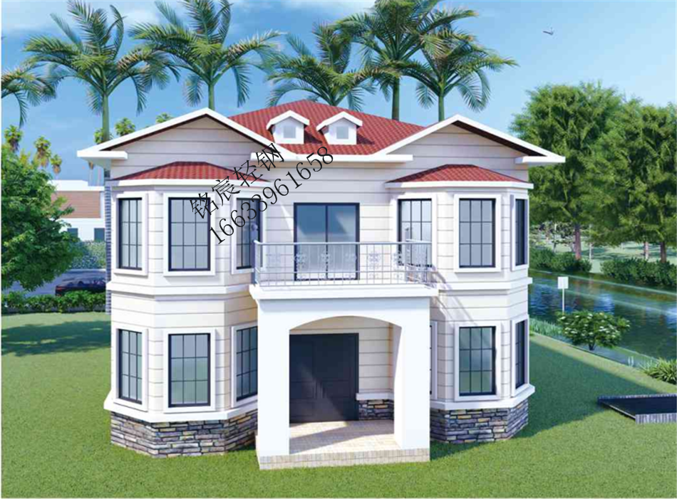 二層240平米歐式輕鋼房屋 二層240平米歐式輕鋼房屋