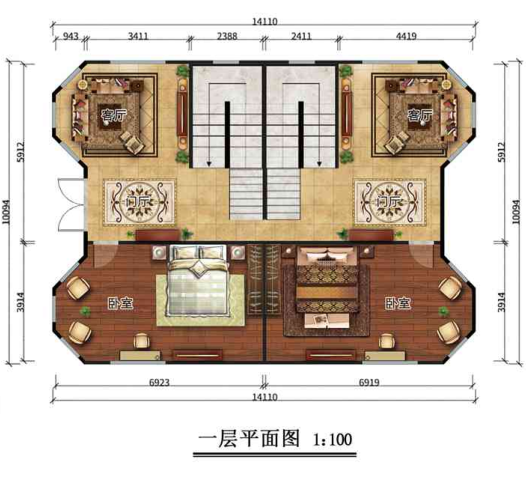 二層240平米歐式輕鋼房屋 二層240平米歐式輕鋼房屋