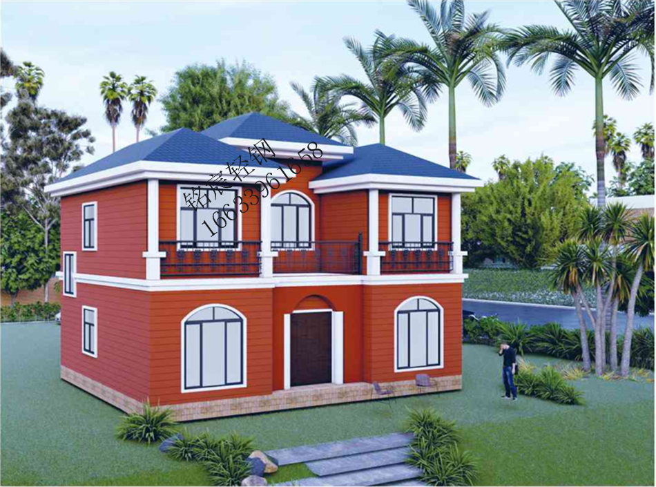 二層150平米歐式風(fēng)格鋼結(jié)構(gòu)別墅 二層150平米歐式風(fēng)格鋼結(jié)構(gòu)別墅