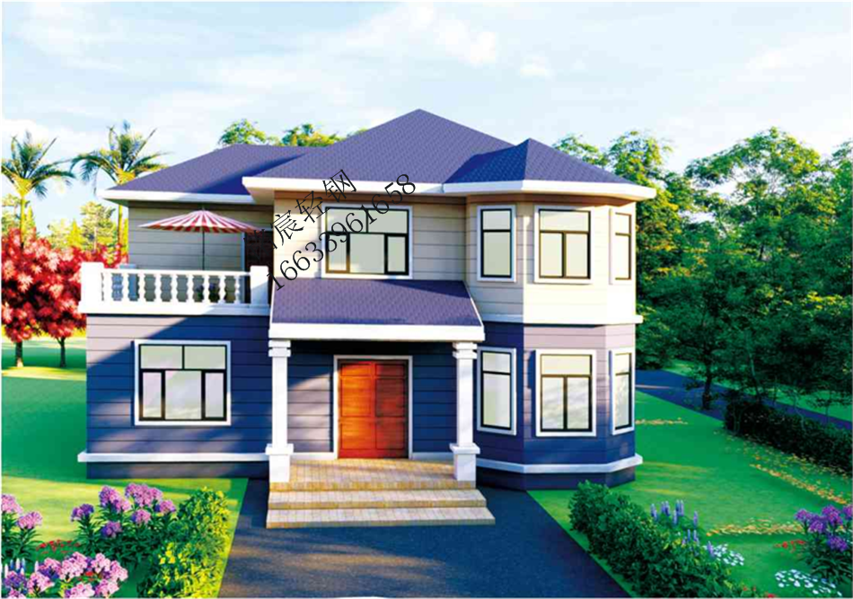 280平米二層歐式風(fēng)格輕鋼別墅 280平米二層歐式風(fēng)格輕鋼別墅