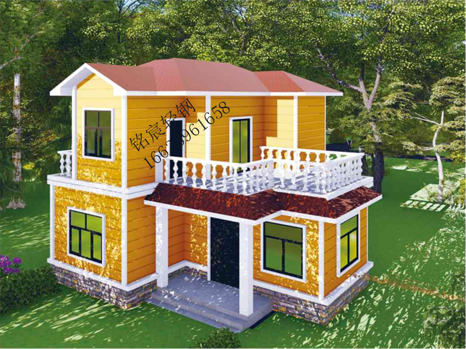 二層142平米歐式輕鋼別墅 二層142平米歐式輕鋼別墅