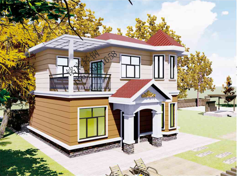 二層149平米歐式輕鋼別墅房屋 二層149平米歐式輕鋼別墅房屋