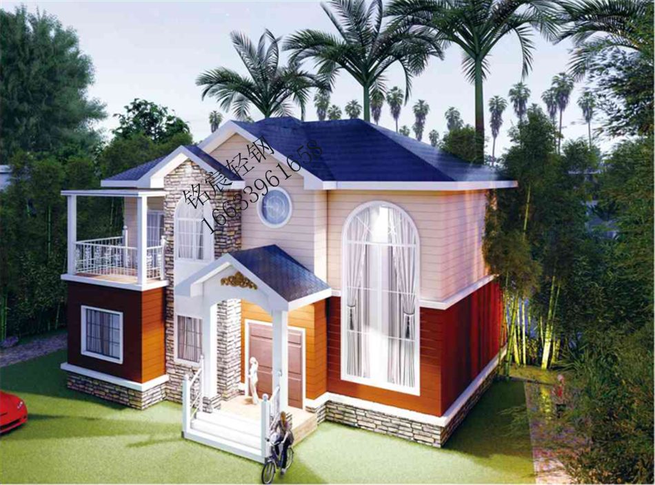 二層262平米歐式輕鋼別墅 二層262平米歐式輕鋼別墅