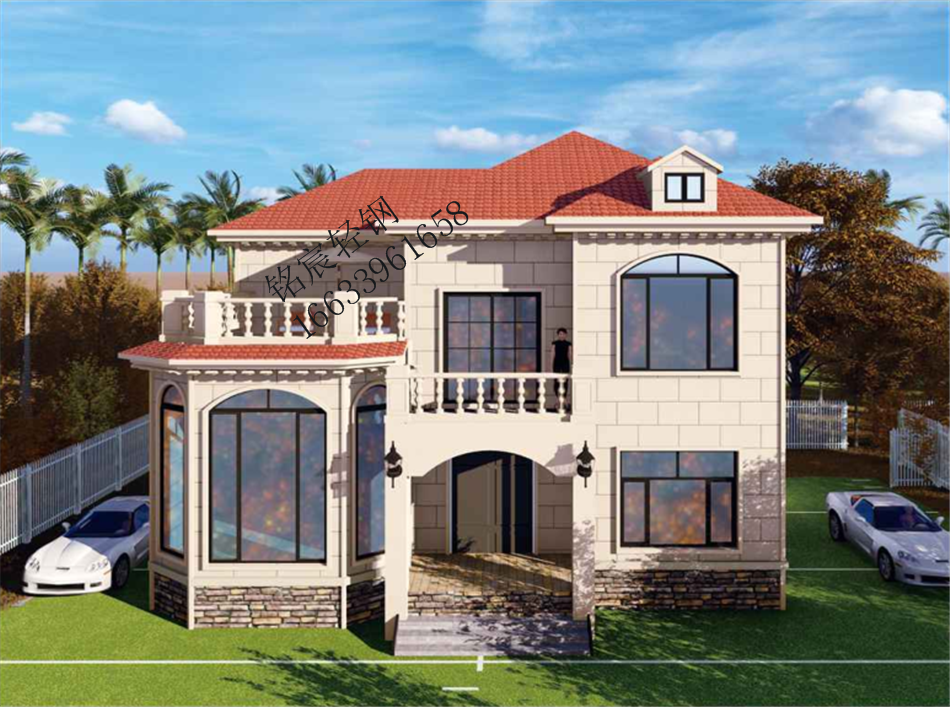 二層280平米歐式輕鋼別墅 二層280平米歐式輕鋼別墅