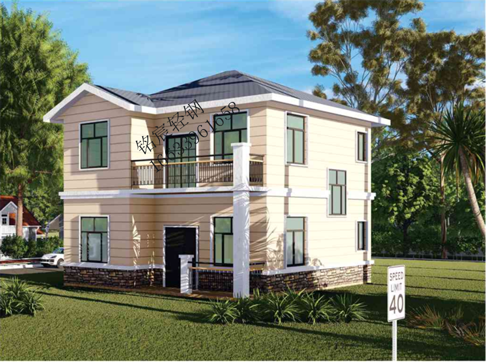 二層188平米歐式風格輕鋼別墅房屋 二層188平米歐式風格輕鋼別墅房屋