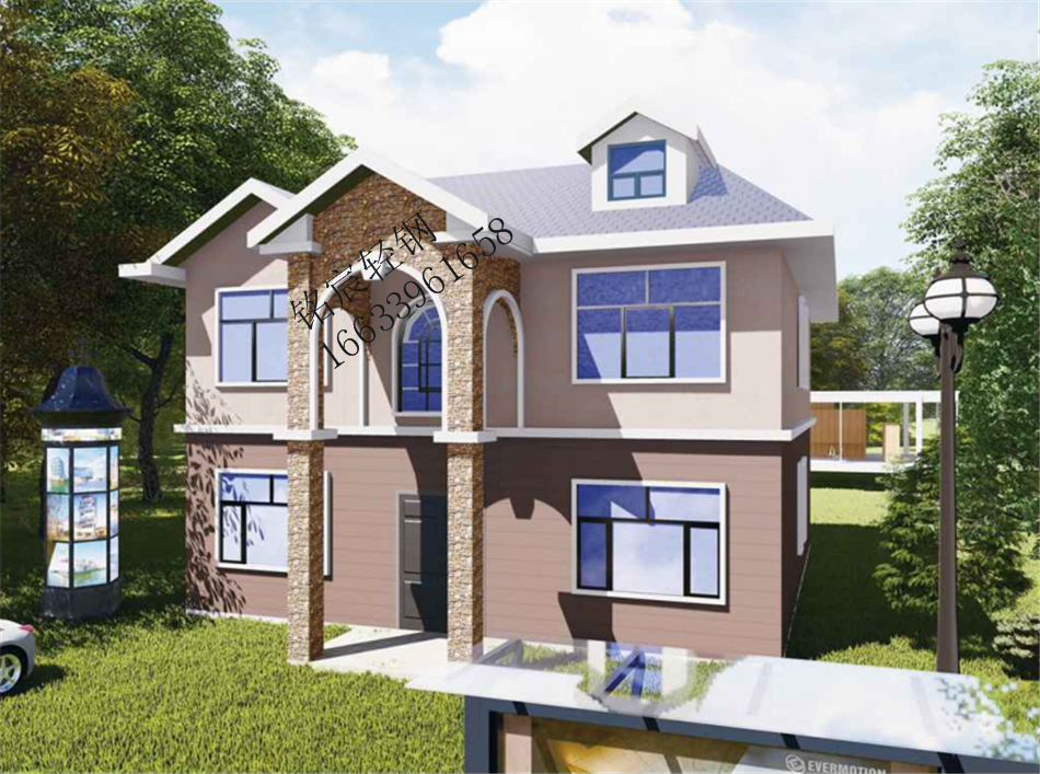 二層288平米歐式輕鋼別墅房屋 二層288平米歐式輕鋼別墅房屋