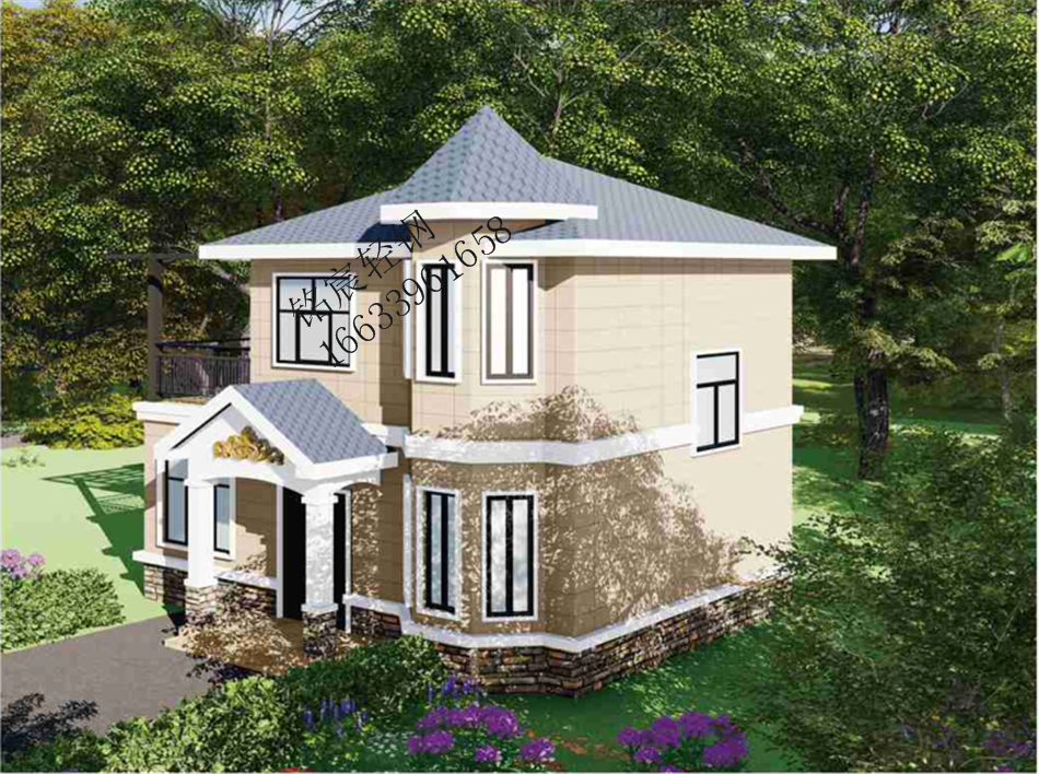 145平米歐式二層輕鋼別墅 145平米歐式二層輕鋼別墅