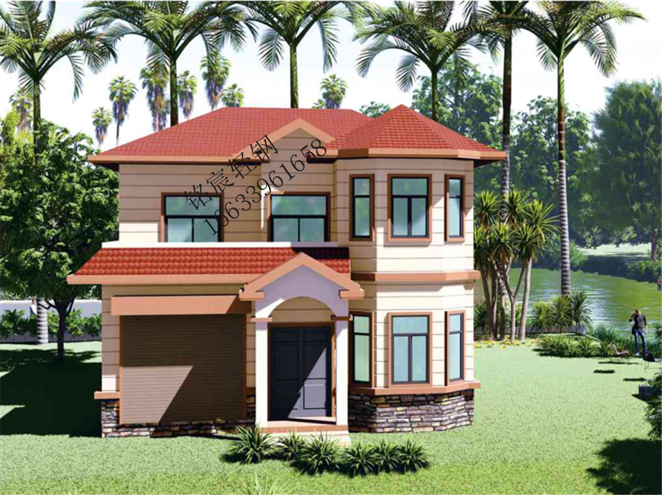 二層224平米歐式輕鋼別墅 二層224平米歐式輕鋼別墅