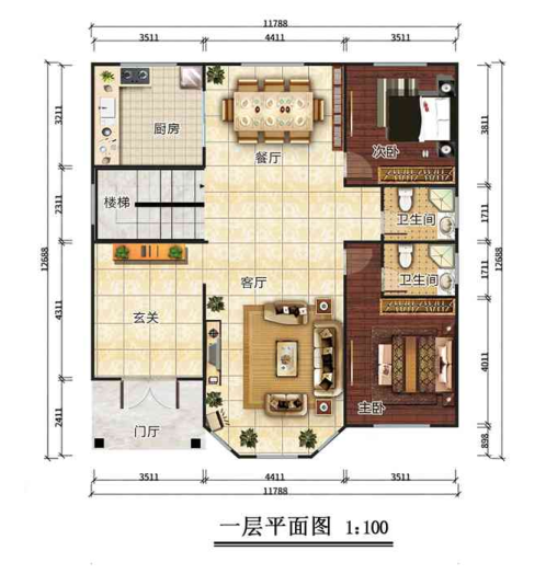 二層285平米歐式輕鋼別墅 二層285平米歐式輕鋼別墅