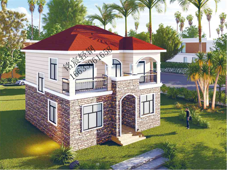 二層187平米歐式輕鋼別墅 二層187平米歐式輕鋼別墅