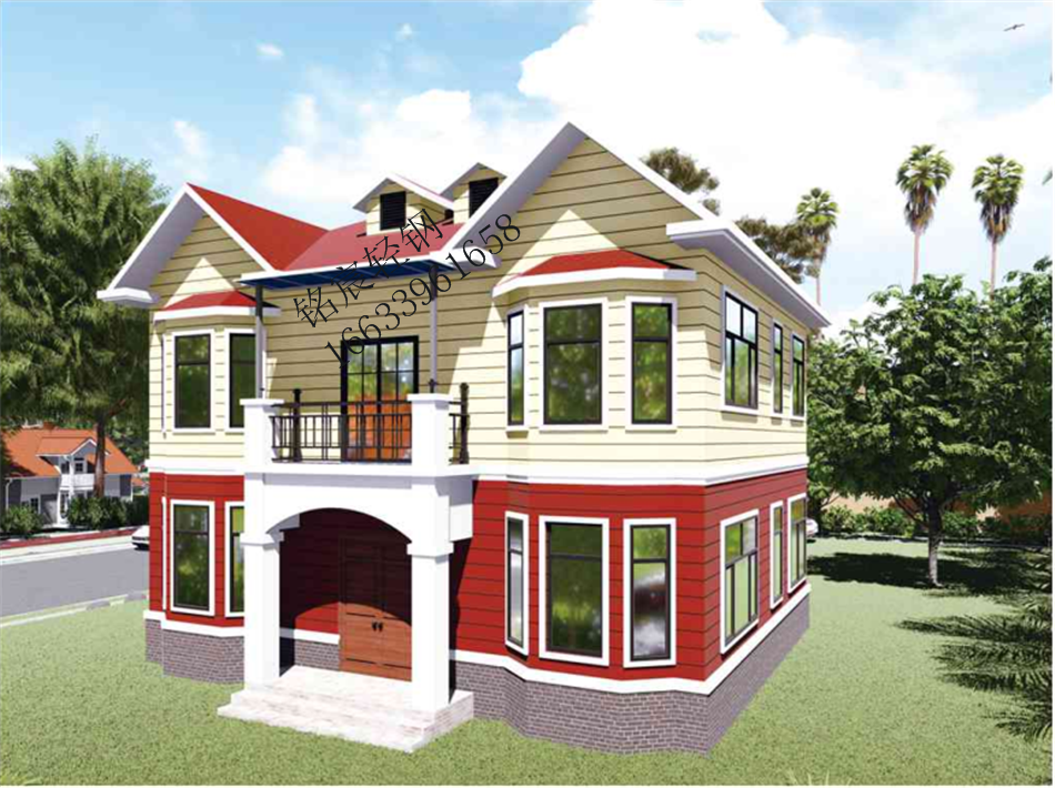 二層226平米歐式輕鋼別墅 二層226平米歐式輕鋼別墅