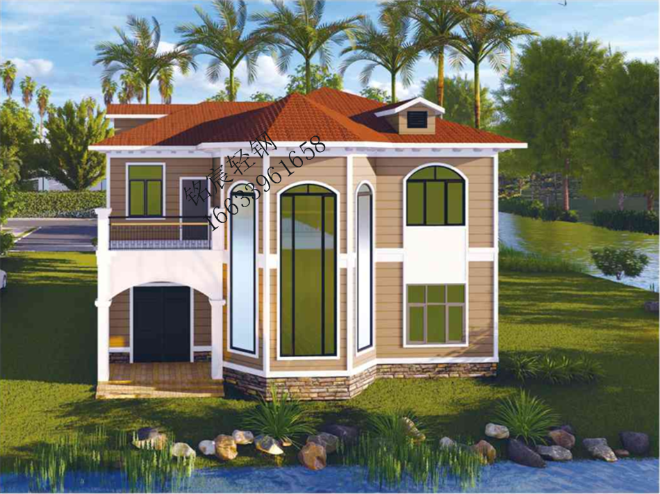 二層285平米歐式輕鋼別墅 二層285平米歐式輕鋼別墅