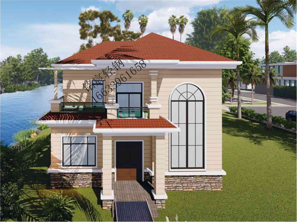 二層189平米歐式輕鋼別墅 二層189平米歐式輕鋼別墅