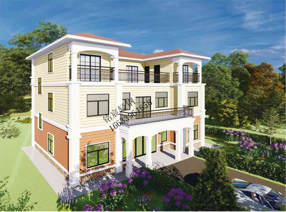 三層492平米歐式輕鋼別墅 三層492平米歐式輕鋼別墅