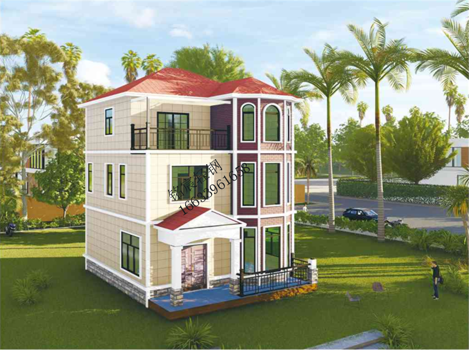 三層239平米歐式輕鋼別墅 三層239平米歐式輕鋼別墅