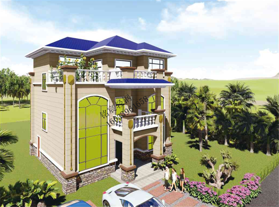 三層301平米歐式輕鋼別墅 三層301平米歐式輕鋼別墅