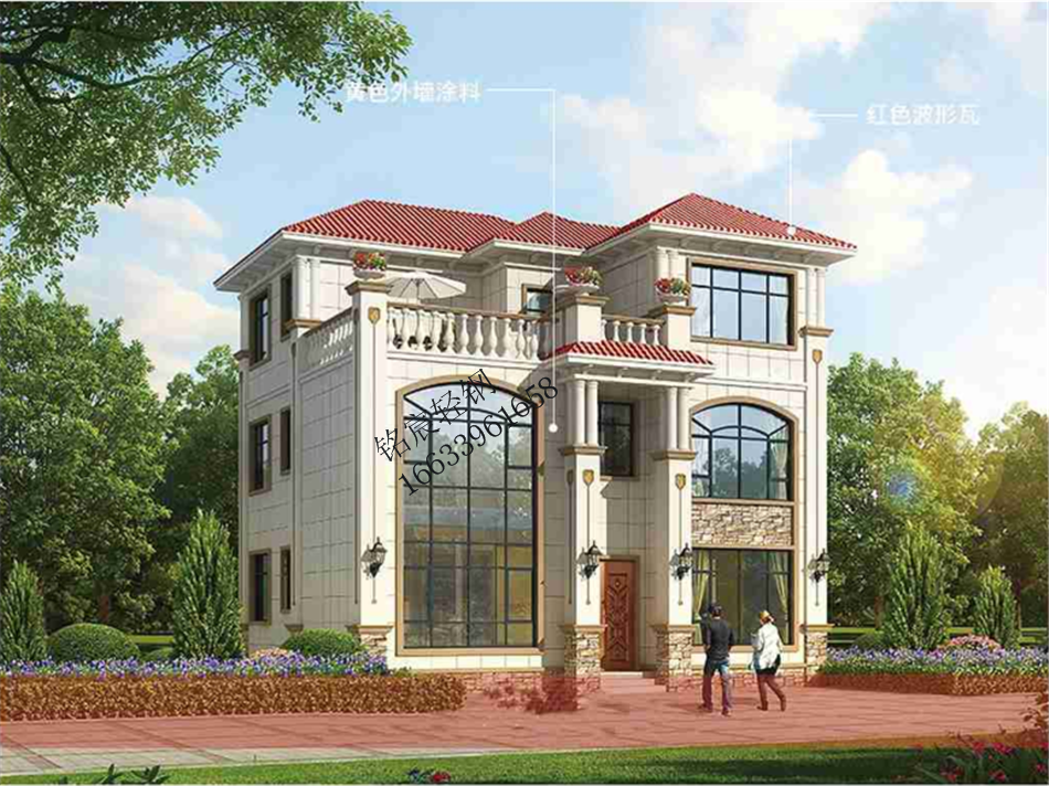 三層359平米歐式輕鋼別墅 三層359平米歐式輕鋼別墅