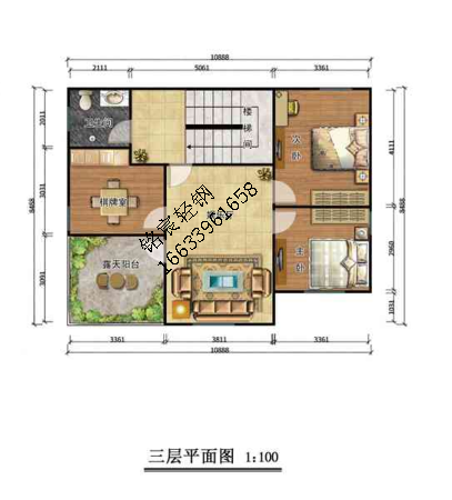 三層289平米歐式輕鋼別墅 三層289平米歐式輕鋼別墅
