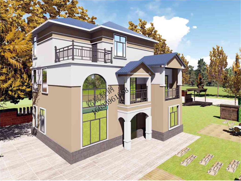 三層289平米歐式輕鋼別墅 三層289平米歐式輕鋼別墅