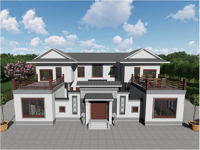 二層中式四合院325平米 二層中式四合院325平米