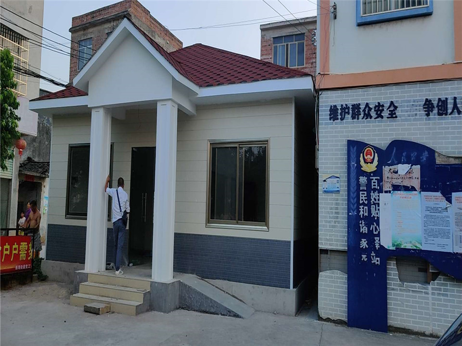 一層110平歐式風格輕鋼房屋 一層110平歐式風格輕鋼房屋