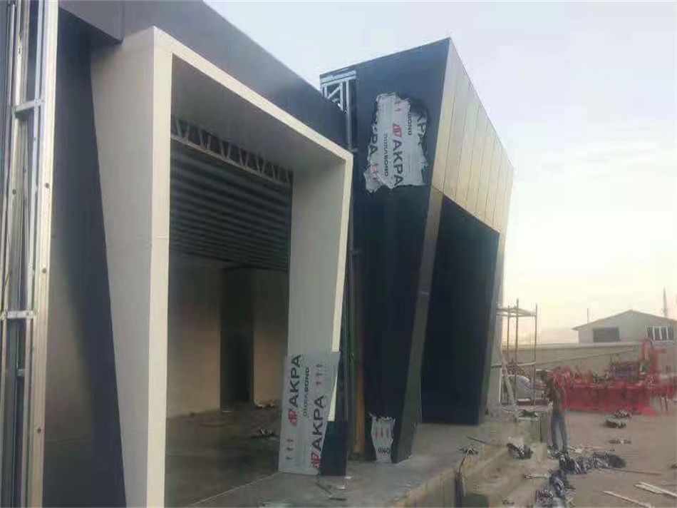 一層190平米輕鋼4S店 一層190平米輕鋼4S店