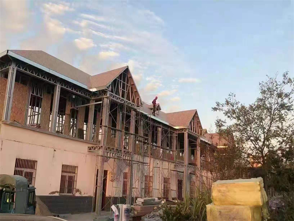 加二層項目360平米裝配式鋼結構別墅 加二層項目360平米裝配式鋼結構別墅