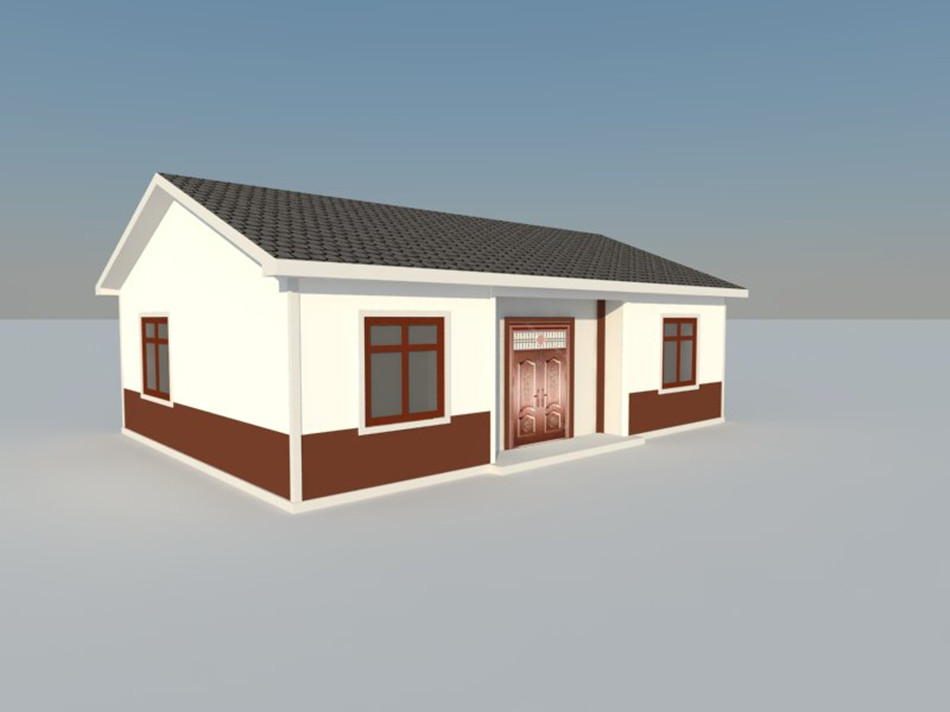 一層88平簡(jiǎn)歐風(fēng)格輕鋼別墅房屋 一層88平簡(jiǎn)歐風(fēng)格輕鋼別墅房屋