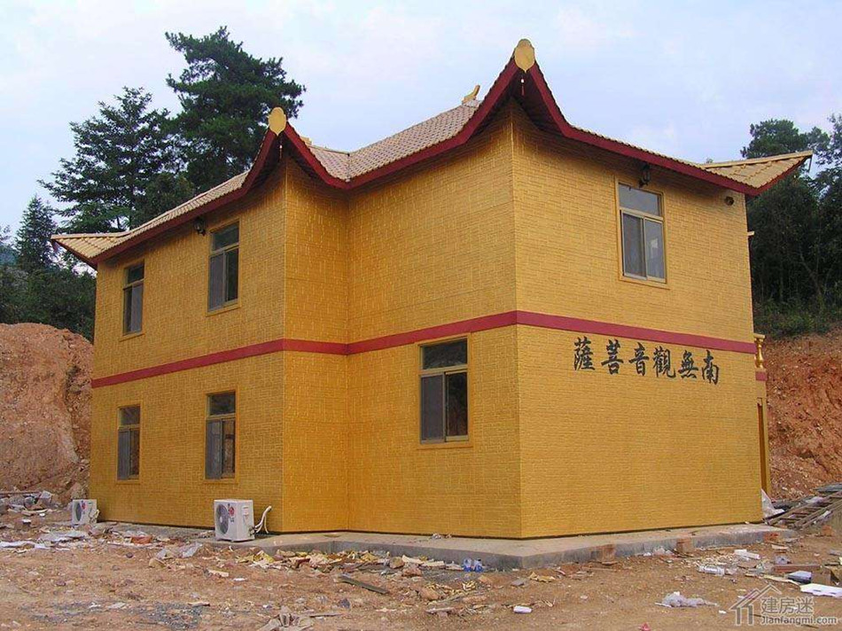 二層176平新中風(fēng)格輕鋼別墅廟宇 二層176平新中風(fēng)格輕鋼別墅廟宇