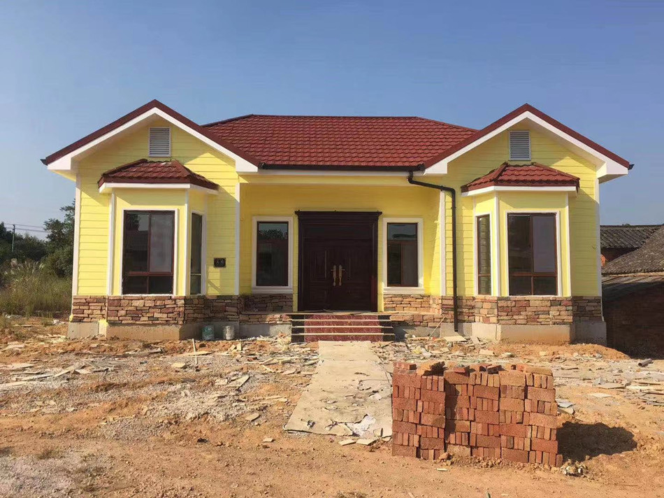 一層120平簡歐式輕鋼別墅房屋 一層120平簡歐式輕鋼別墅房屋