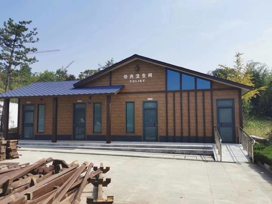 一層91平簡歐輕鋼別墅龍骨公共衛(wèi)生間 一層91平簡歐輕鋼別墅龍骨公共衛(wèi)生間