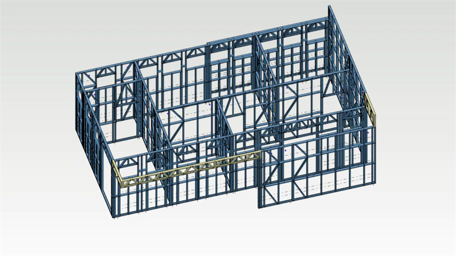 一層70平米輕鋼公廁龍骨加工生產(chǎn) 一層70平米輕鋼公廁龍骨加工生產(chǎn)