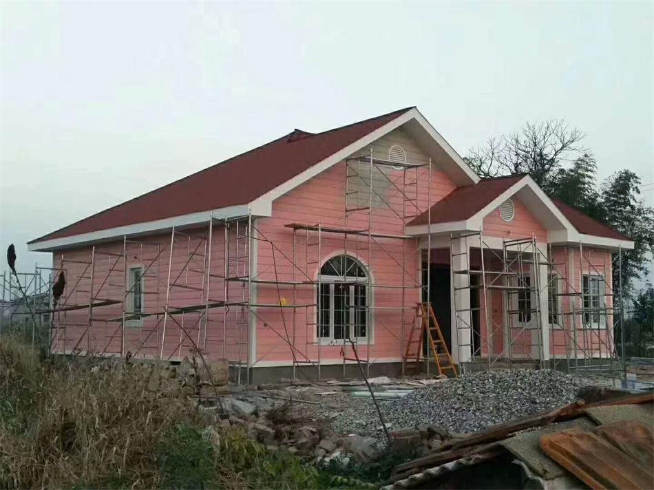 一層146平簡歐式輕鋼別墅房屋項(xiàng)目