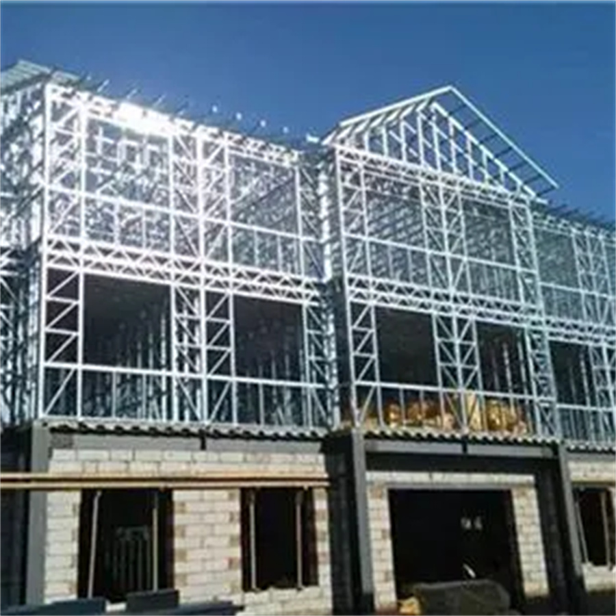 一層接二層、三層240平米輕鋼別墅房屋