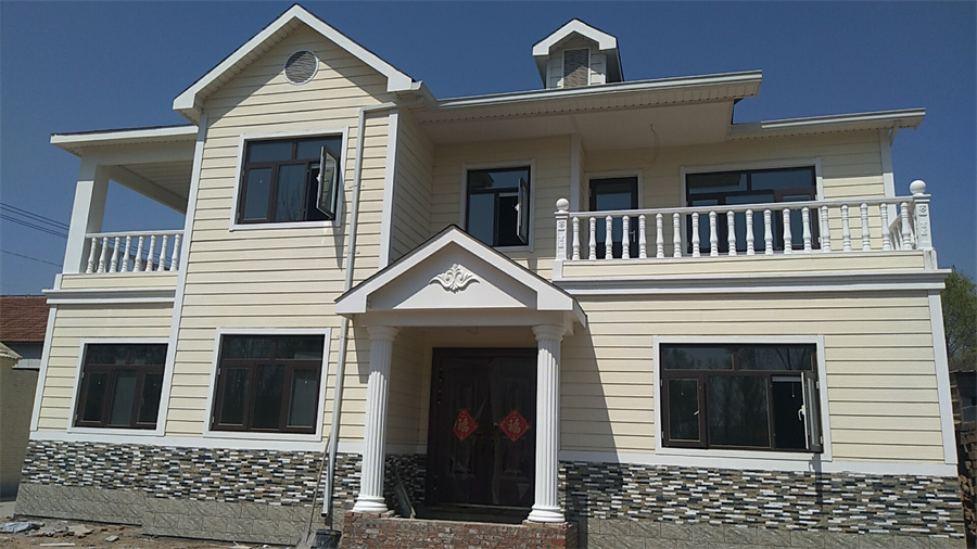 二層352平簡歐式輕鋼別墅房屋